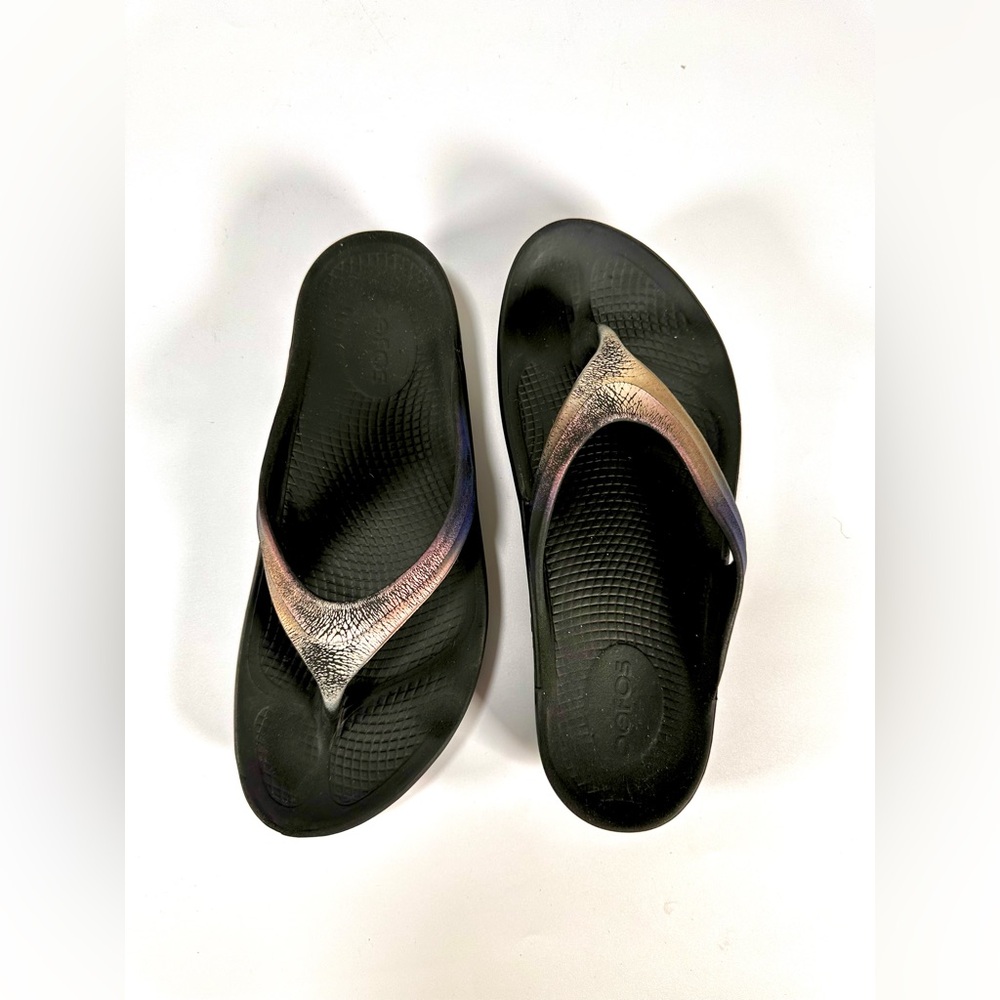 OOFOS Oolala Luxe Recovery Women’s Flip-flop/Sandals - Picture 9 of 10